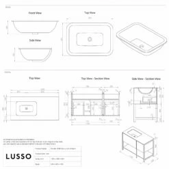 Moode Vanity Unit With Basin (1200mm) -LUSSOSTONE Shop moode vanity unit with basin 1200mm p2216 36298 zoom