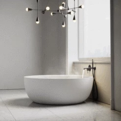 Notion Freestanding Round Stone Bath 1350mm