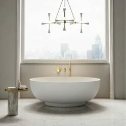 Notion Freestanding Round Stone Bath 1500mm -LUSSOSTONE Shop notion freestanding round stone bath 1500mm p199 21966 zoom