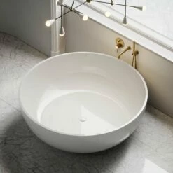 Notion Freestanding Round Stone Bath 1500mm -LUSSOSTONE Shop notion freestanding round stone bath 1500mm p199 21969 zoom