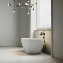 Picasso Compact Freestanding Stone Bath 1400mm -LUSSOSTONE Shop picasso compact freestanding stone bath 1400mm p510 21552 zoom