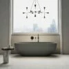 Picasso Pebble Grey Freestanding Stone Bath 1780mm -LUSSOSTONE Shop picasso pebble grey freestanding stone bath 1780mm p2467 29427 zoom