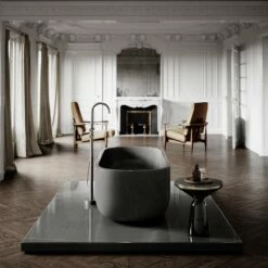 Pietra Grey Marble Designo Freestanding Stone Bath 1780mm -LUSSOSTONE Shop pietra grey marble designo freestanding stone bath 1780mm p2435 17780 zoom