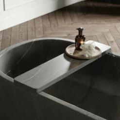 Pietra Grey Marble Designo Freestanding Stone Bath 1780mm -LUSSOSTONE Shop pietra grey marble designo freestanding stone bath 1780mm p2435 17782 zoom