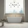 Quadrato Freestanding Stone Bath 1500mm -LUSSOSTONE Shop quadrato freestanding stone bath 1500mm p70 27400 zoom