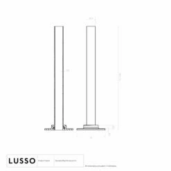 Radiator Pipe Extension Kit 180mm (Matte Black) -LUSSOSTONE Shop radiator pipe extension kit 180mm matte black p5988 37133 zoom