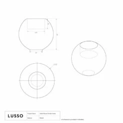 Seletti Arabescato Marble Round Candle Holder -LUSSOSTONE Shop seletti arabescato marble round candle holder p5297 46414 image