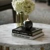 Seletti Nero Marquina Marble Round Candle Holder