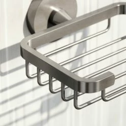 Small Shower Basket Brushed Stainless -LUSSOSTONE Shop small shower basket brushed stainless p5992 38679 zoom