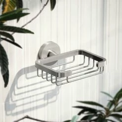 Small Shower Basket Brushed Stainless -LUSSOSTONE Shop small shower basket brushed stainless p5992 38681 zoom