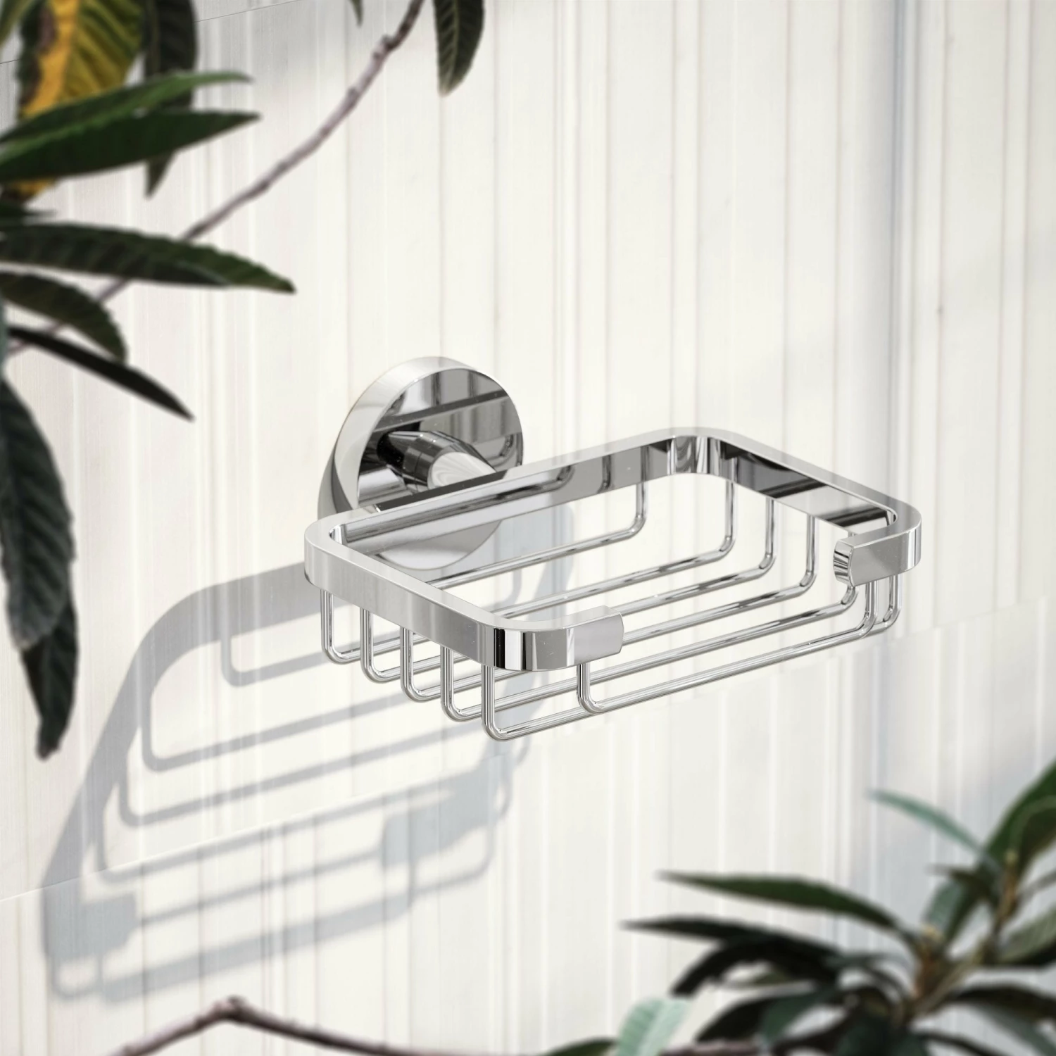 Small Shower Basket Chrome 5 Small Shower Basket Chrome - Image 3