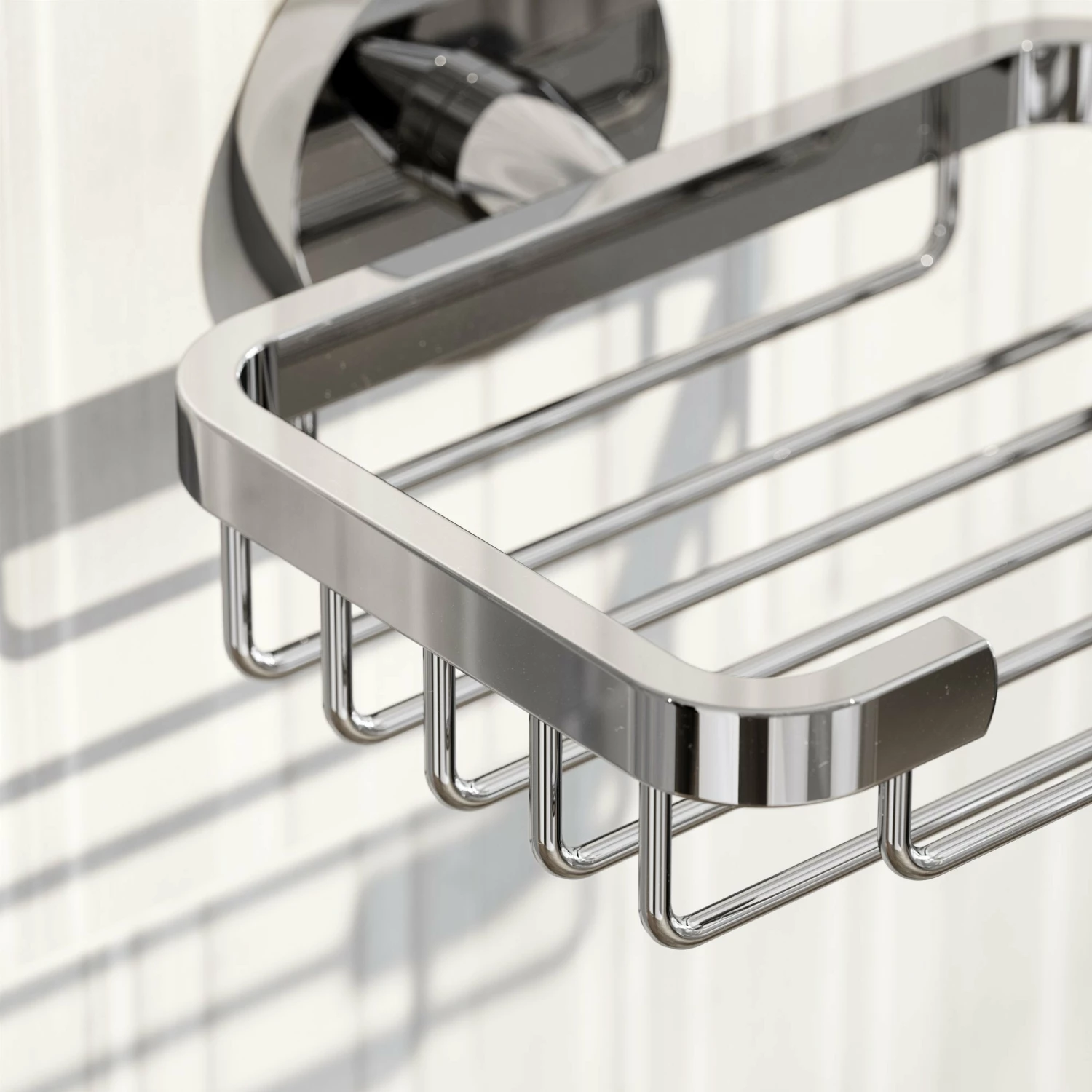 Small Shower Basket Chrome 6 Small Shower Basket Chrome - Image 4