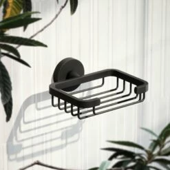 Small Shower Basket Matte Black 9 Small Shower Basket Matte Black -LUSSOSTONE Shop small shower basket matte black p5994 38688 zoom