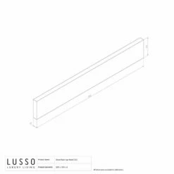 Stone Resin Upstand Splashback Matte 330mm 7 Stone Resin Upstand Splashback Matte 330mm -LUSSOSTONE Shop stone resin upstand splashback matte 330mm p642 25984 image