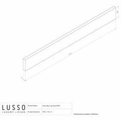 Stone Resin Upstand Splashback Matte 900mm -LUSSOSTONE Shop stone resin upstand splashback matte 900mm p649 25998 image