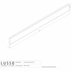 Stone Resin Upstand Splashback Polished 1000mm 7 Stone Resin Upstand Splashback Polished 1000mm -LUSSOSTONE Shop stone resin upstand splashback polished 1000mm p2578 26001 image