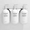 Triple Soap Dispenser Wall Bracket Chrome -LUSSOSTONE Shop triple soap dispenser wall bracket chrome p4011 21944 zoom