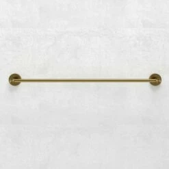 Urban Brushed Gold Towel Bar Rail 600mm