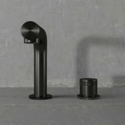 Urban Gunmetal Deck Mounted Bath Mixer Tap -LUSSOSTONE Shop urban gunmetal deck mounted bath mixer tap p1610 16693 zoom