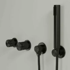 Urban Gunmetal Floorstanding Bath Shower Mixer Tap -LUSSOSTONE Shop urban gunmetal floorstanding bath shower mixer tap p1985 16713 image