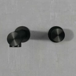 Urban Gunmetal Wall Mounted Bath Mixer Tap -LUSSOSTONE Shop urban gunmetal wall mounted bath mixer tap p1612 16699 zoom