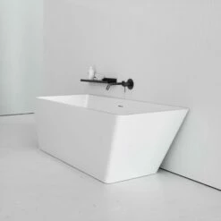 Vado Freestanding Stone Bath 1700mm -LUSSOSTONE Shop vado freestanding stone bath 1700mm p25 26568 zoom