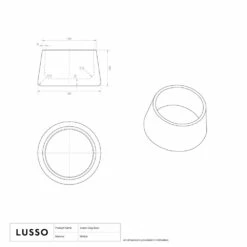 Vasoni Nero Marquina Marble Dog Bowl -LUSSOSTONE Shop vasoni nero marquina marble dog bowl p5308 46375 image