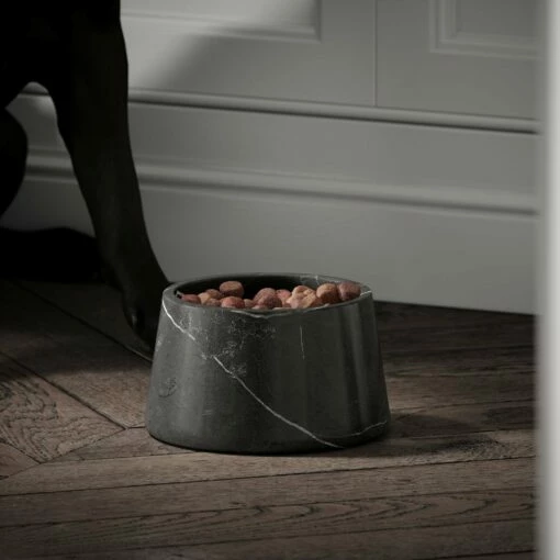 Vasoni Pietra Grey Marble Dog Bowl -LUSSOSTONE Shop vasoni pietra grey marble dog bowl p5307 34591 zoom