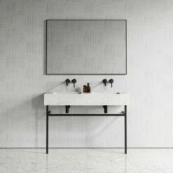 Vernante Vanity Unit With Carrara Marble Basin 1200mm