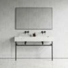 Vernante Vanity Unit With Carrara Marble Basin 1400mm -LUSSOSTONE Shop vernante vanity unit with carrara marble basin 1400mm p5042 27693 image