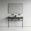Vernante Vanity Unit With Panda Marble Basin 1200mm