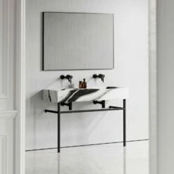 Vernante Vanity Unit With Panda Marble Basin 1200mm 14 Vernante Vanity Unit With Panda Marble Basin 1200mm -LUSSOSTONE Shop vernante vanity unit with panda marble basin 1200mm p4947 26737 image
