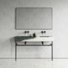 Vernante Vanity Unit With Panda Marble Basin 1400mm