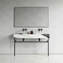 Vernante Vanity Unit With Panda Marble Basin 1400mm 12 Vernante Vanity Unit With Panda Marble Basin 1400mm -LUSSOSTONE Shop vernante vanity unit with panda marble basin 1400mm p4247 23111 image