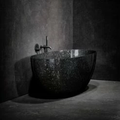 Front Page -LUSSOSTONE Shop vivere freestanding forged carbon fibre bath 1700mm p6033 38334 zoom