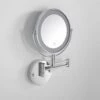 Vogue Backlit Wall Mount Cosmetic Mirror Chrome -LUSSOSTONE Shop vogue backlit wall mount cosmetic mirror chrome p1234 7538 zoom