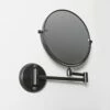 Vogue Wall Mount Cosmetic Mirror Brushed Matte Black -LUSSOSTONE Shop vogue wall mount cosmetic mirror brushed matte black p1269 8367 zoom
