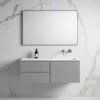 Vola Vanity Unit With Stone Basin (Concrete Grey 1200mm)