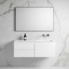 Vola Vanity Unit With Stone Basin (Matte White 1200mm) -LUSSOSTONE Shop vola vanity unit with stone basin matte white 1200mm p1903 11697 image