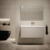 Volini Vanity Unit With Stone Basin (Matte Cappuccino 1200mm) -LUSSOSTONE Shop volini vanity unit with stone basin matte cappuccino 1200mm p1889 39811 zoom