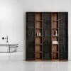 Zotto 5-Piece American Walnut Bathroom Storage Cabinet -LUSSOSTONE Shop zotto 5 piece american walnut bathroom storage cabinet p3511 17119 zoom