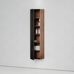 Zotto American Walnut Bathroom Storage Cabinet 1600mm -LUSSOSTONE Shop zotto american walnut bathroom storage cabinet 1600mm p2297 45383 zoom